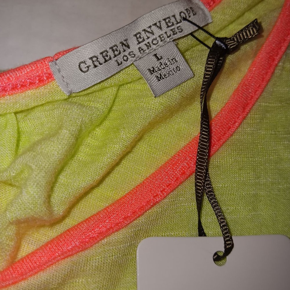 GREEN ENVELOPE KNOTTED PEEKABOO BACK SWIM COVERUP DRESS - Picture 6 of 12
